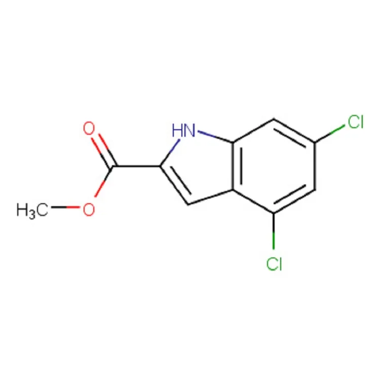 Methyl 4,6-déchlóra-1H-indole-2-carboxylate CAS 144989-28-6